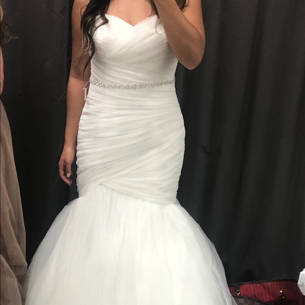 Mori Lee Elegant White Wedding Dress